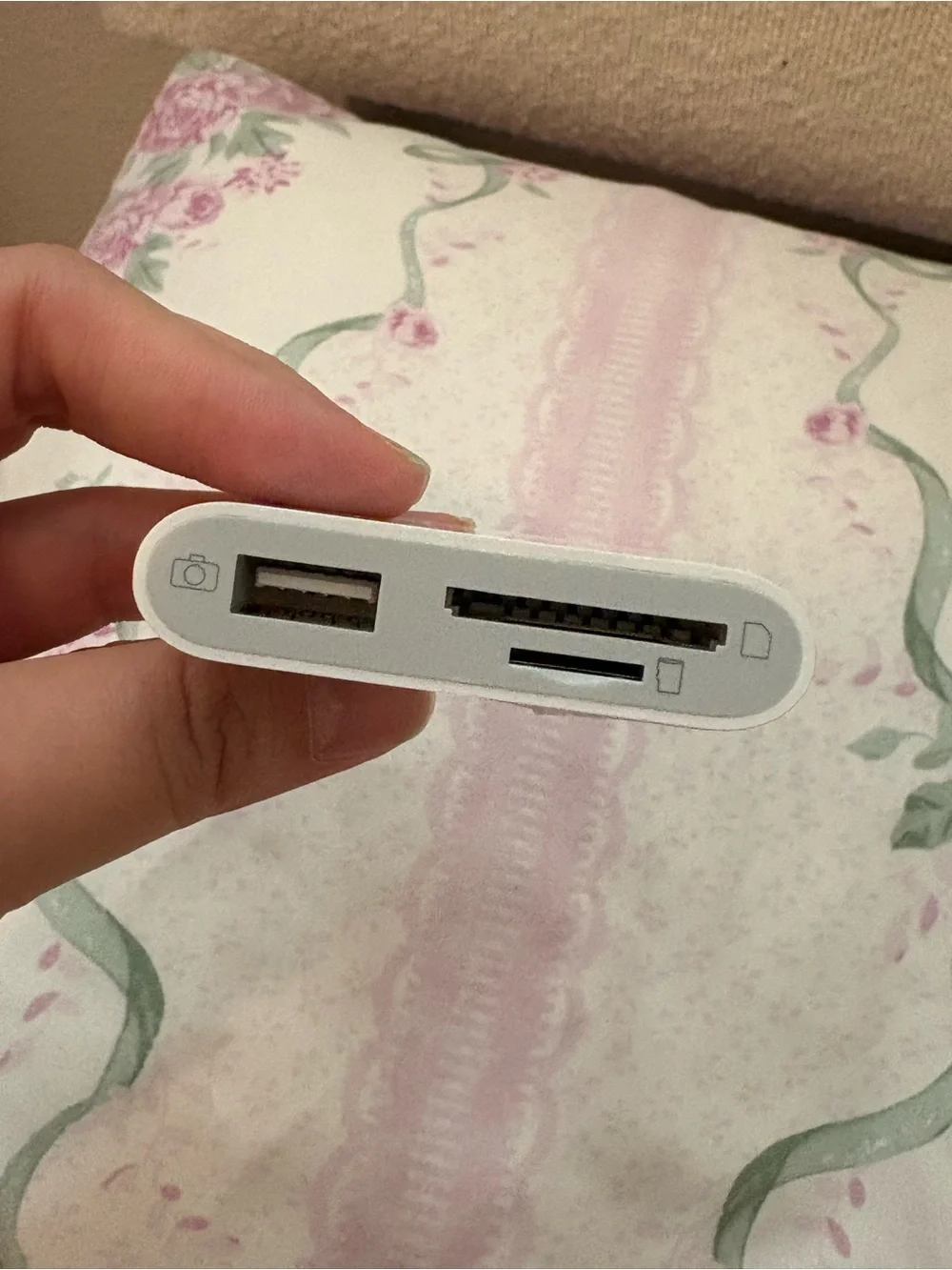 Photo transfer memory card